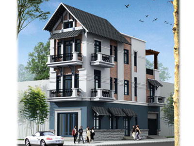 Thiết kế nhà ở gia đình thành phố Bắc Giang
